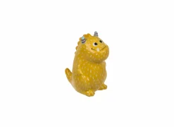 Spaarpot Yellow Monster H15cm - keramiek - geel