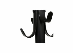 Staande kapstok Helix Ø32x175,2cm - staal - zwart