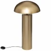 Staande lamp Champi H97cm E27 - staal - goud