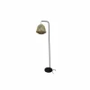 Staande lamp Juniper H150cm E27 - geweven touw - bruin