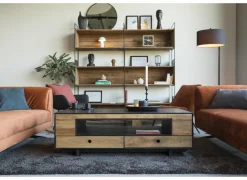 Staande lamp Manuel H160cm E27 - metaal & kunststof - zwart