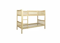 Stapelbed Tinkerbell 90x200cm met bodem - den massief - naturel