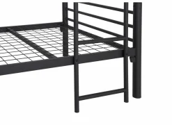 Stapelbed Us 90x200cm - metaal - zwart