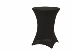 Statafelhoes Spandex Ø80cm - stof - zwart