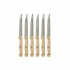Steakmes Wood set van 6