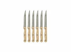 Steakmes Wood set van 6