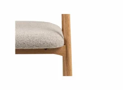 Stoel Addi 56x54x75,5cm - bouclé - beige