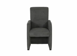 Stoel Aragon 60x70x100cm - stof - antraciet