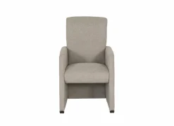Stoel Aragon 60x70x100cm - stof - greige