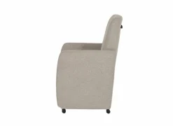 Stoel Aragon 60x70x100cm - stof - greige