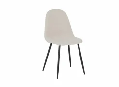 Stoel Charlton 44x53x87cm - molton - boucle beige