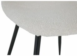 Stoel Charlton 44x53x87cm - molton - boucle beige