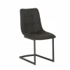 Stoel Cloud 46,5x57x86cm - microvezel - zwart