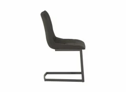 Stoel Cloud 46,5x57x86cm - microvezel - zwart