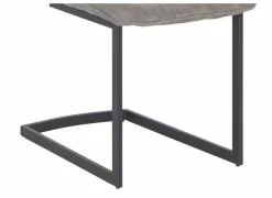 Stoel Cloud 46,5x57x86cm - microvezel - grijs