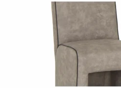 Stoel Cowboy 51x60x95cm - microvezel - silver preston