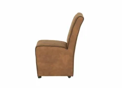 Stoel Cowboy 51x60x95cm - microvezel - cognac preston