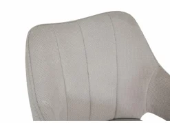 Stoel Daly 55x60x86cm - polyestervezel - beige