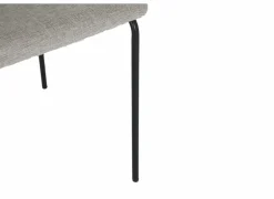 Stoel Epoca 46x54,5x85cm - stof - beige