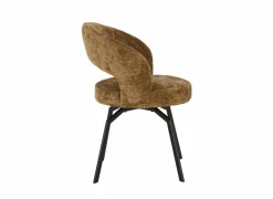 Stoel Festo stof bruin