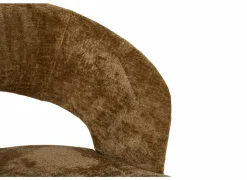 Stoel Festo stof bruin