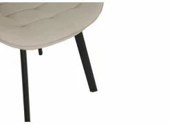 Stoel Gunner 52x60,5x85cm - polyestervezel - beige