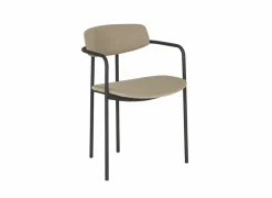 Stoel Mirror 56x54x76cm - stof - creme & natuur