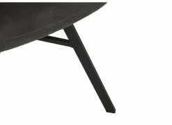 Stoel Nelson 58x63x85cm - microvezel - antraciet