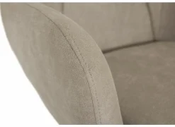 Stoel Nelson 58x63x85cm - stof - toffee