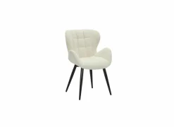 Stoel Orkney 59x64x87cm - bouclé - beige