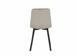 Stoel Runner 44x54x87cm - fluweel - taupe