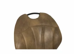 Stoel ST1910 53x66x93.5cm - lederlook - cognac