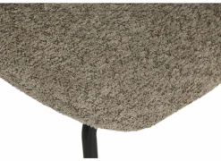 Stoel Taupo 50,5x87,5x61cm - polyestervezel - taupe