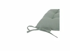 Stoelkussen Celadon 38x38cm - katoen - groen