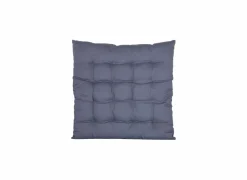 Stoelkussen Uni 40x40cm - stof - blauw