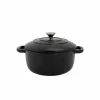 Stoofpot Fontestic Mini Ø12cm - gietijzer - zwart