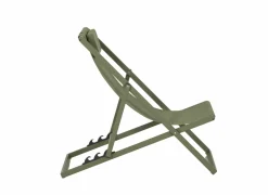 Strandstoel Plage aluminium - groen