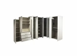 Systeemkast Orange 400cm - decor- alpine wit