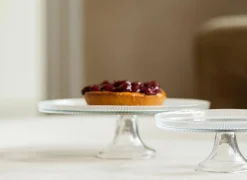 Taartschotel Aristo Ø28xH8,5cm - glas - transparant