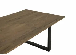 Tafel Aquilano 240x110cm - acacia massief - bruin