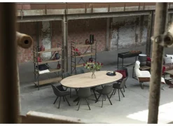 Tafel Ark  250x128cm - eik massief - naturel