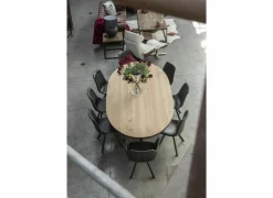 Tafel Ark  250x128cm - eik massief - naturel