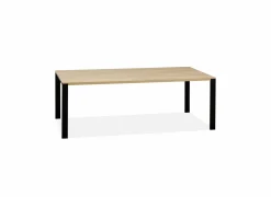 Tafel Bridge 220x100cm - lamulux - fresh oak & old piano