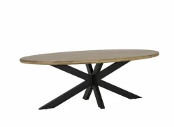 Tafel Canary 220x110cm - mango massief - naturel