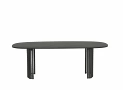 Tafel Canvas 220x120cm - decor - zwarte eik