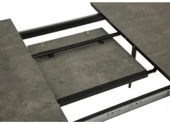 Tafel Dixon 120/160x80cm - MDF - beton