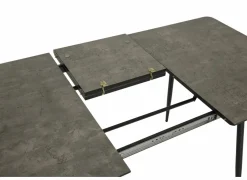Tafel Dixon 120/160x80cm - MDF - beton