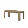 Tafel Elio 170x90cm - melamine - French oak