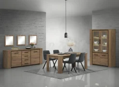 Tafel Elio 170x90cm - melamine - French oak