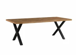 Tafel Estrella 190x95cm - meubelplaat - industrial oak